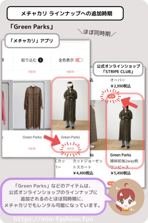 メチャカリには新作もついかされている