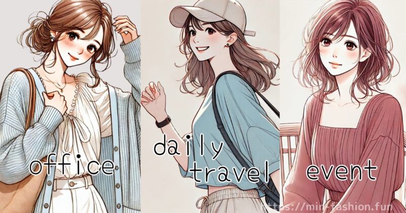 ライフスタイル別の洋服レンタルの選び方