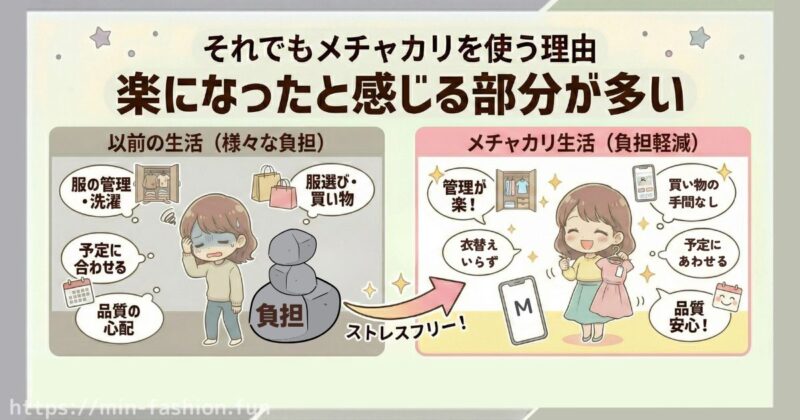 デメリットを上回る！それでもメチャカリを使う理由