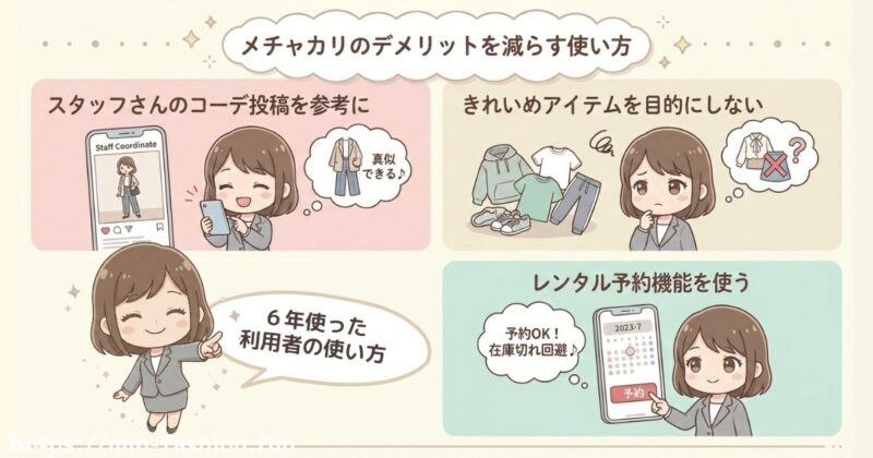 私が実践するメチャカリのデメリットを減らす使い方